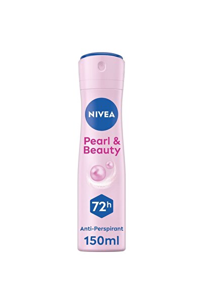 Beiersdorf بخاخ مزيل العرق نيفيا بيرل آند بيوتي بخلاصة اللؤلؤ للنساء، 150 مل