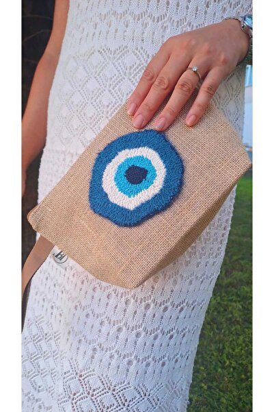 Makyaj Çantası, clutch , El Çantası, El Emeği