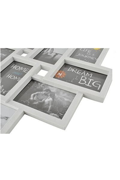 KESNUP Decorative photo collage frame 10 photos 10x15 cm White