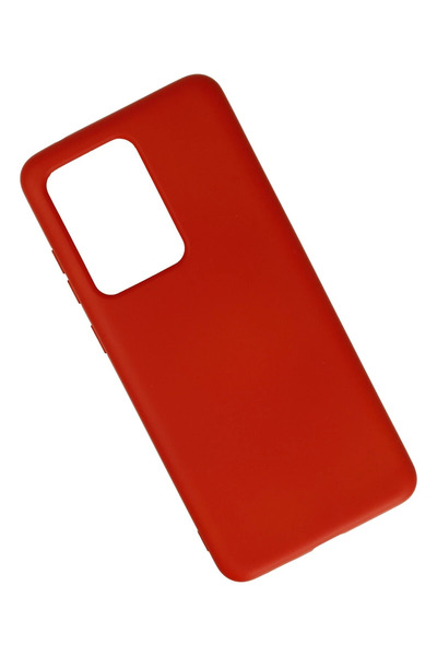 NewFace Sptrns Samsung Galaxy S20 Ultra Case Nano Inside Velvet Silicone (112314) - Red