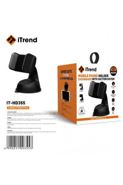 itrend Suport telefon HD 355 cu ventuză adezivă