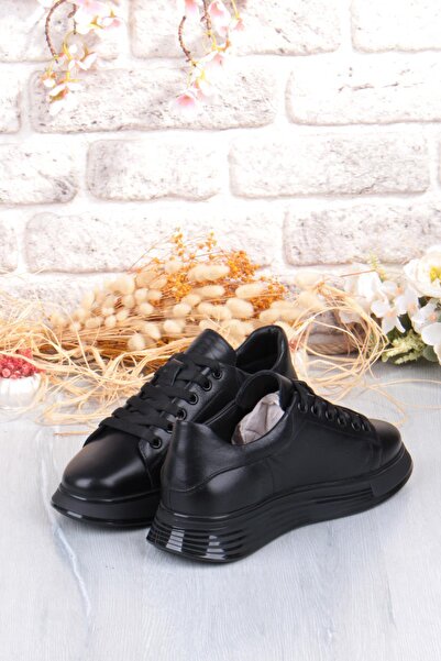 Pepita 6677 Comfortable Thick Air Sole Genuine Leather Men's Shoes