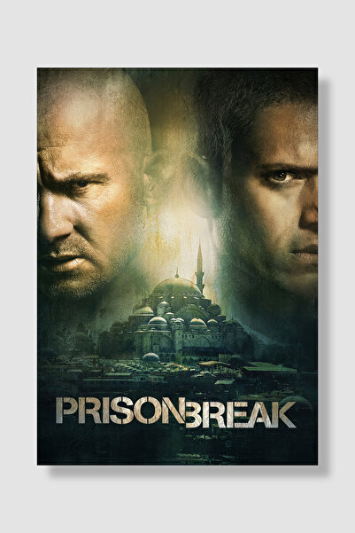 postick Prison Break Dizi Posteri Yüksek Kaliteli Kalın Parlak Kuşe Kağıdı