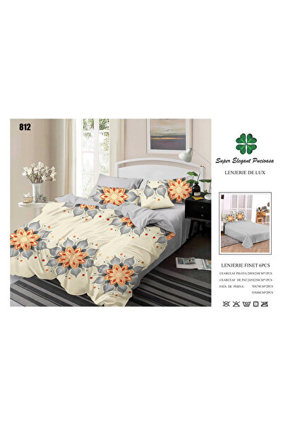 FIONNA.RO Finet Bed Linen 6 Pieces - Mandala Flower