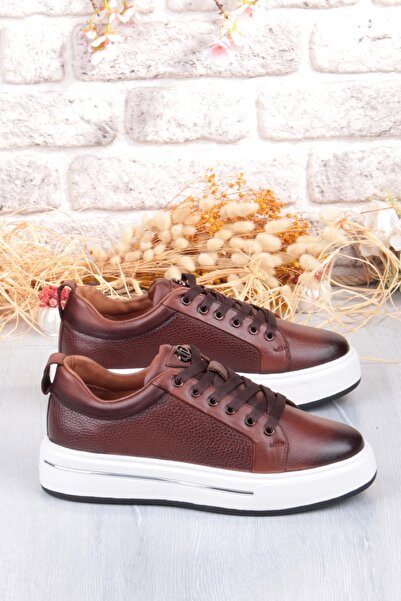 Pepita M054 Comfortable Lightweight Thick Sole Genuine Leather Men's Shoes