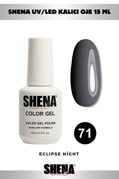 Shena Kalıcı Oje 15 Ml - 71 Füme - UV/LED Gel Polish ❤ From Dubai