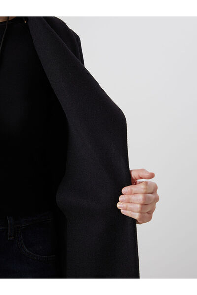 LC Waikiki Sparkling Choices from Shining Store | Jacket Collar Women's Cashmere Coat