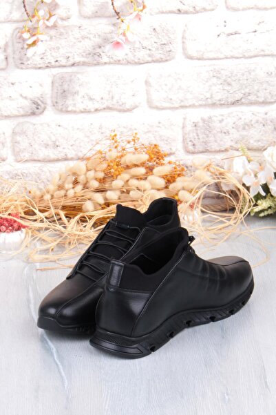 Pepita 4781 Comfortable Elastic Rubber Sole Genuine Leather Men's Shoes