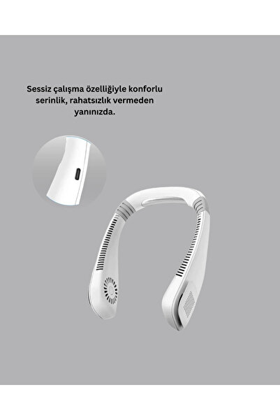 shopwave Esnek Silikon Tasarımlı Taşınabilir Kişisel Fan