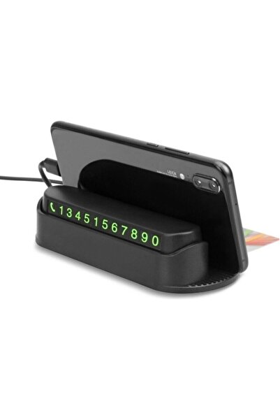 CHNA Fosforlu Araç Içi Numaratör Araba Park Tel Numaralık Park Telefon Numara...