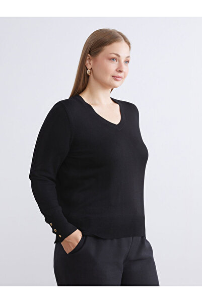 LC Waikiki Create Your Style from Uzg Store |   V-Neck Women's Knitwear Sweater