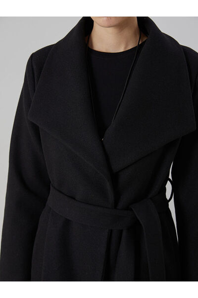 LC Waikiki Sparkling Choices from Shining Store | Jacket Collar Women's Cashmere Coat