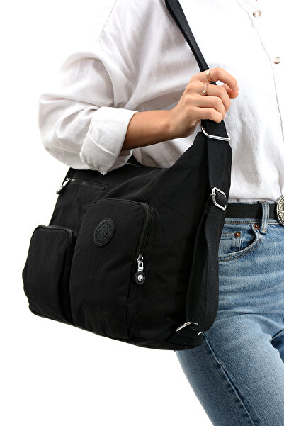 çkn sedat çakan çanta & fular & aksesuar Waterproof Multi-Compartment Shoulder and Backpack (Computer, Laptop, School Bag)