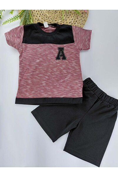 Butik Boys' Shorts T-Shirt Two-Piece Set Cotton Fabric Economical