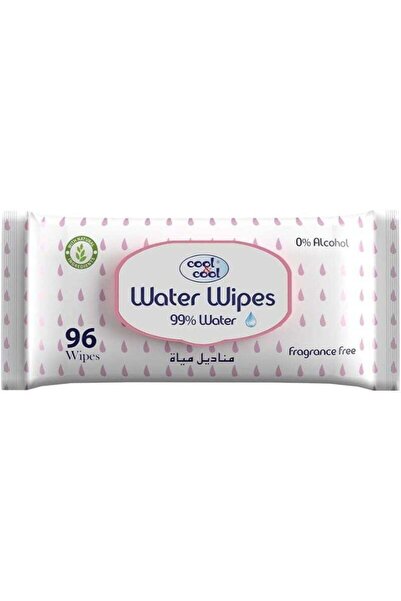 COOL & COOL Baby Water Wipes, 96 Pieces