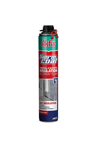 Akfix Thermcoat Spuma Pro, Akfix, 850Ml, Acustica Pu Pentru Pistol (Gw.930)4S(12)