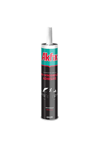 Akfix Pu Windshield Adhesive, Akfix, 300Ml, Black (Auto) (12)
