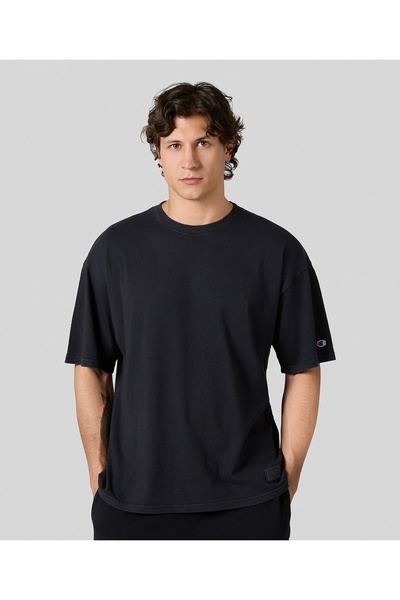 Champion Time Capsule Ss Tee Black Men's T-Shirt -220749-Kk001