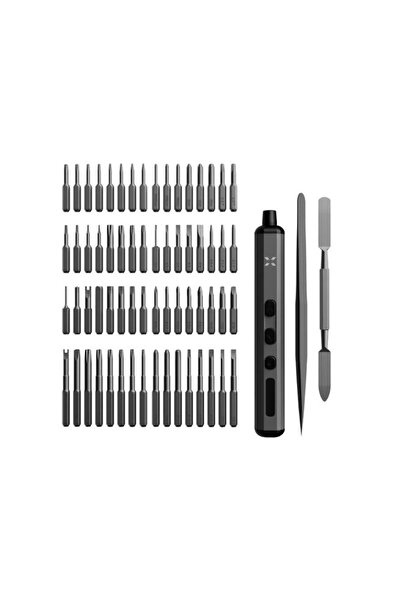 Xenon Smart 68 Parça Otomatik Hassas Tornavida Seti Çelik Şarjlı Saat, Gözlük, Bilgisayar Tamir Kiti X6832