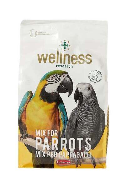Padovan Wellness Parrots Provides Essential Nutrients And Trace Elements 2.5kg
