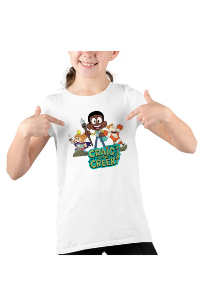 OEM Тениска за момичета с приключенията на Крейг Дъмбрава