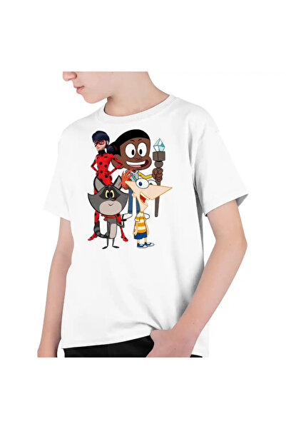 OEM Tricou Copii Baieti Craig Taffy Buburuza Phineas