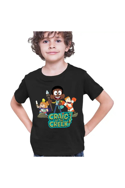 OEM Tricou Copii Baieti Craig Dumbrava Aventuri