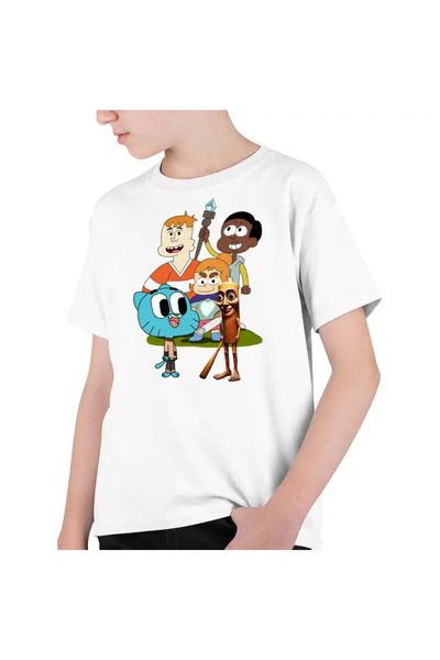OEM Tricou Copii Baieti Craig si Dumbrava Gumball Tung Sahur