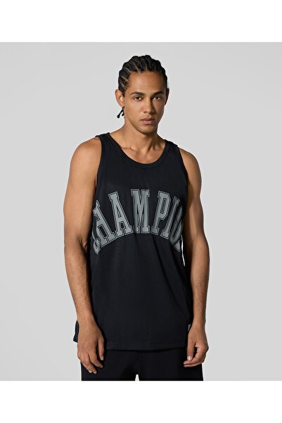 Champion Urban Contemporary Loose-Fit Tank Top Black Men's Tank Top -221217-Kk001