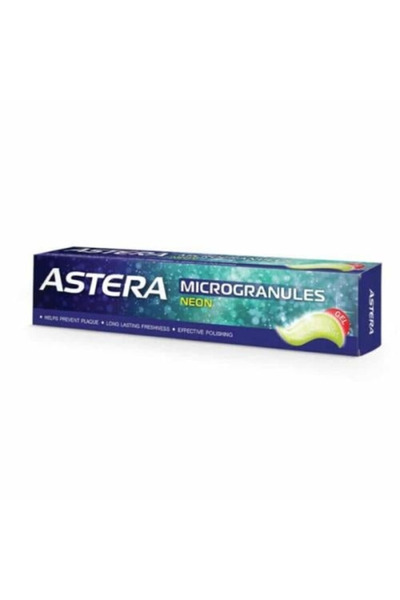 ASTERA استيرا معجون أسنان جل بالحبيبات الدقيقة نيون - 75مل
