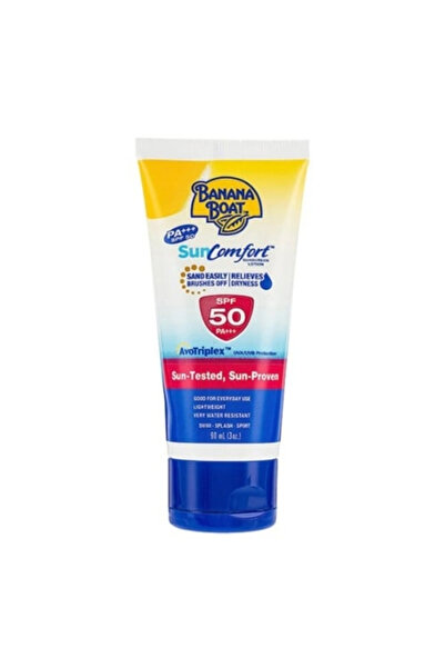 Banana Boat بانانا بوت واقى شمس لوشن 90 مل صن كومفورت - spf 50