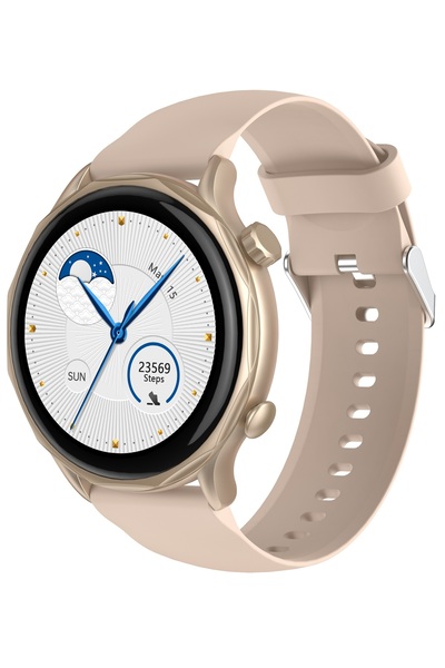İSP LikeSmart Diamond FiT SmartWatch, 1.32", Bluetooth Call, Call and Social Network Notifications,