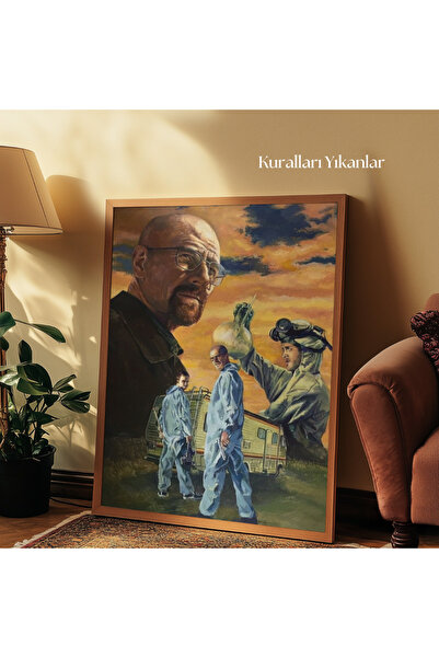 tuvart Sayılarla Boyama Seti Breaking Bad 35x50cm, Kuralları Yıkanlar