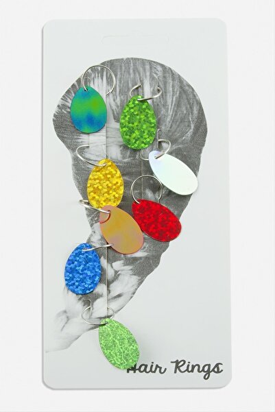 Bijuteri Net Inel oval pentru păr Pulla