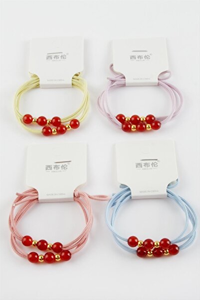 nolva Cataramă elastică cu mărgele 2 bucăți