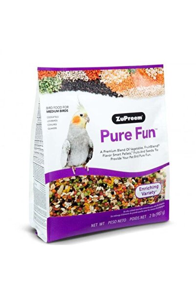 Zupreem Pure Fun Medium Birds 2 lb