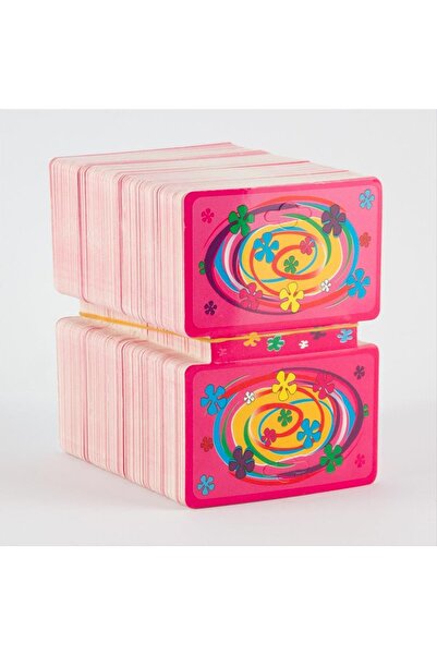 ZERO LAND Hn-Shop Flower Patterned Necklace Card-Pink