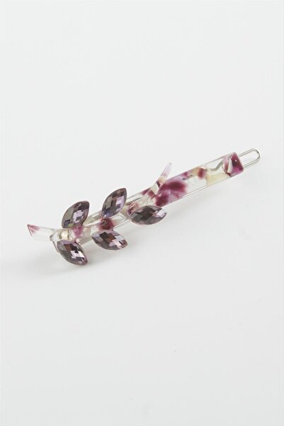 Genel Markalar Yaprak Taşlı Klipsli Toka