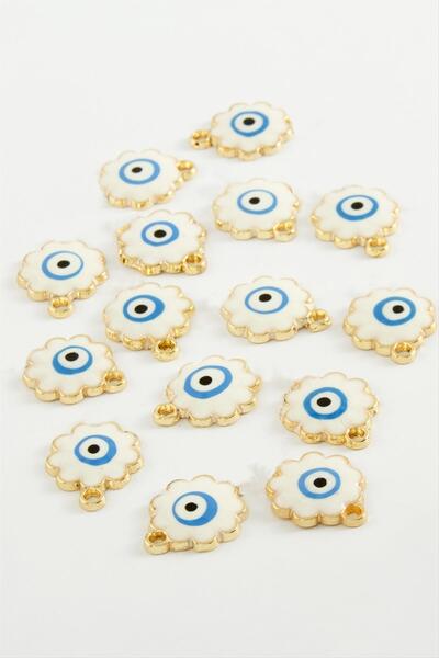 OSENSE سوار وقلادة من الزمرد بتصميم زهرة العين الشريرة بمقبض واحد، قطعة واحدة