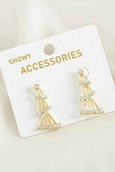 ZERO LAND Tower Trend Stone Earrings