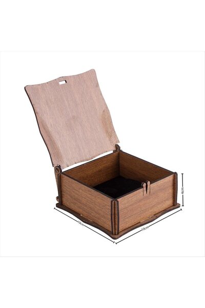 SiHako Ξύλινο κουτί βραχιολιών με σφιγκτήρα