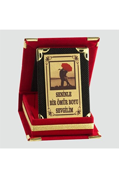 OEM Seninle Bir Ömür Boyu Sevgilim Plaketi
