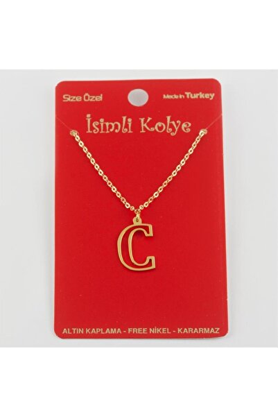 CT STONES قلادة بحروف من النحاس الصلب