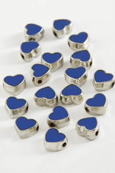 A BİJUTERİ Heart Enamel Bracelet and Pendant Apparatus 1 Piece