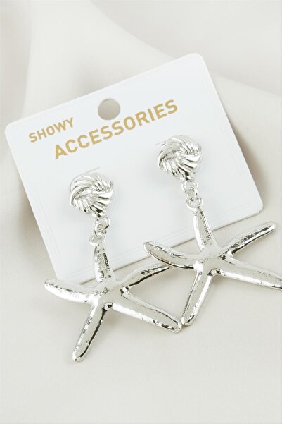 Marsilyan حلق معدني على شكل نجم البحر