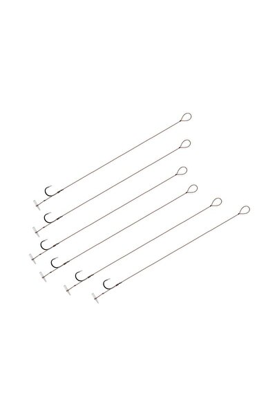 DELPHİN Set de 6 suporturi pentru hrănire Proxi Quickstop, lungime 8 cm, ac m...