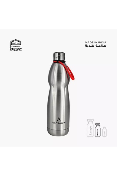 Generic Stainless Steel Water Bottle - 1 L