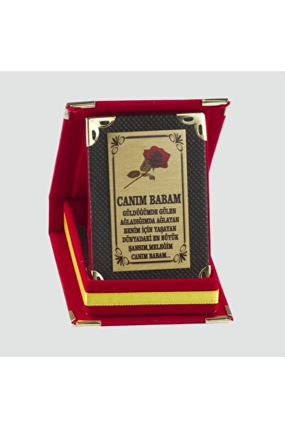 Genel Markalar Marka: Canım Babam Plaketi Kategori: Konsept Hediyelik