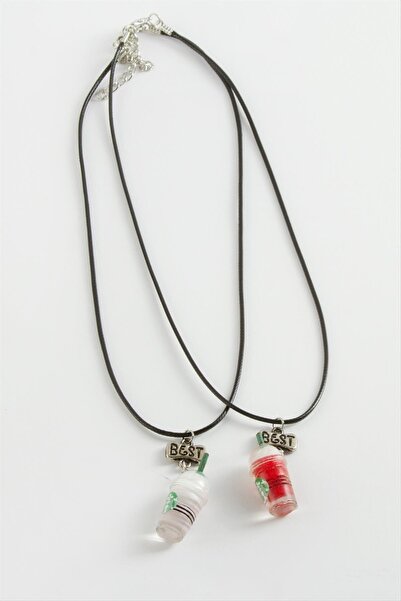 BİJUTERİMCİM Drink Friendship Necklaces (Couple Necklaces)