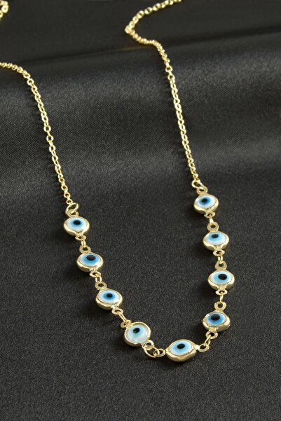 ZERO LAND قلادة د.ديرين نازارلي المينا - أبيض